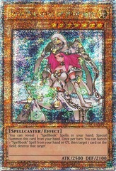 High Priestess of Prophecy - RA04-EN184 - Quarter Century Secret Rare - 1st Edition